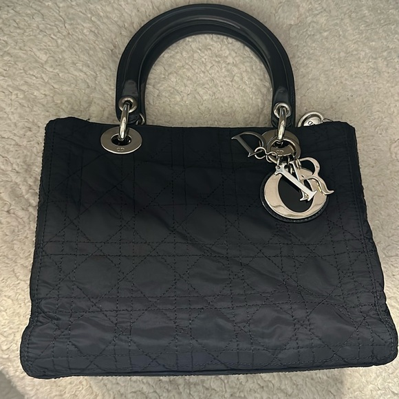 Vintage Nylon Lady Dior - Picture 1 of 12